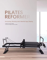 Machine de Pilates en aluminium à résistance réglable polyvalente pour l'entraînement des athlètes et le fitness quotidien dans un studio de yoga de luxe ou une salle de sport à domicile