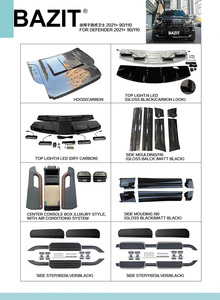 DEFENDER 90/110 <span class=keywords><strong>Carbon</strong></span> Look Top Light 4led para Land Rover Defender - Product Image 2