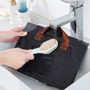 <span class=keywords><strong>Caja</strong></span> de Almacenamiento Plegable de Tela con Asas, Diseño Multifuncional, Moderna, Rectangular, a Prueba de Polvo, Organizador Portátil para Armario del Hogar - Product Image 5