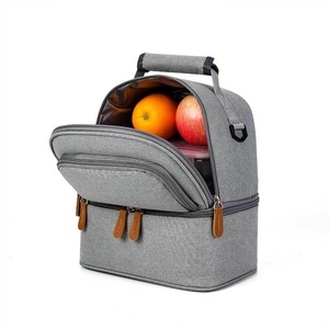 Sac à dos isotherme double couche en cuir pour maman, sac de <span class=keywords><strong>conservation</strong></span> portable pour <span class=keywords><strong>lait</strong></span> <span class=keywords><strong>maternel</strong></span>, sac à bandoulière pour activités extérieures - Product Image 3