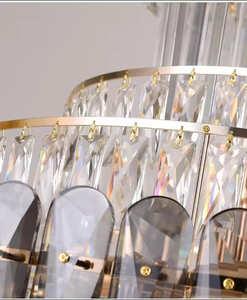 Duplex Building Hotel Project Modern Hotel Egyptian 3 Layered <b>Crystal</b> Luxury <b>Chandelier</b> - Product Image 6