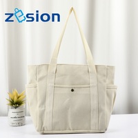 Logo personnalisé imprimé écologique grand sac d'épicerie DTF promotionnel réutilisable transfert de chaleur sac fourre-tout en toile poignée en corde