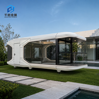 Maison Capsule Spatiale Directe Usine, Cabine Modulaire Préfabriquée, Conception Personnalisée, Chambre d'Hôtel Pod de Luxe pour Projet Hôtelier
