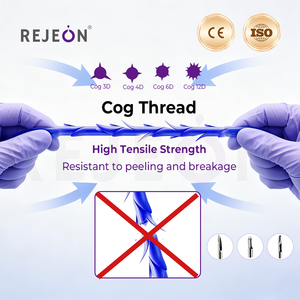 Fili PDO/PCL/PLLA Coreani R DDP Cog Thread 18/19/<span class=keywords><strong>21</strong></span>/23g 60/100mm ISO/CE per <span class=keywords><strong>Estetica</strong></span>, Formazione, Uso Spa e Modellamento Corporeo - Product Image 3