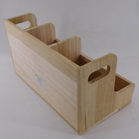 Stylos en bois porte-crayons tasse pour bureau télécommande support en bois