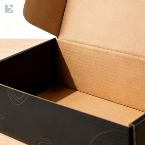Boîte d'expédition en carton ondulé pour l'emballage, l'envoi postal, le déménagement et le stockage, boîte en carton économique avec faible MOQ pour les cadeaux - Product Image 6