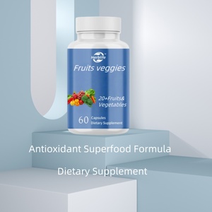 วิตามินและแร่ธาตุเสริมอาหารแบบแคปซูล ผลิตภายใต้แบรนด์ส่วนตัว ผสมผสานผลไม้และผักเพื่อสุขภาพ  รับผลิตแบบขายส่งสำหรับผู้ใหญ่ ปรับแต่งสูตรได้ - Product Image 2