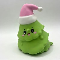 Nouveauté : Jouet Squishy Géant Arbre de Noël Mignon Anti-Stress à Presser – Idéal Cadeau de Noël