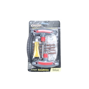 Sin coche camión motocicleta Deluxe neumático macho <span class=keywords><strong>Kit</strong></span> de reparación de neumáticos Puncture Repair <span class=keywords><strong>Kit</strong></span> - Product Image 1