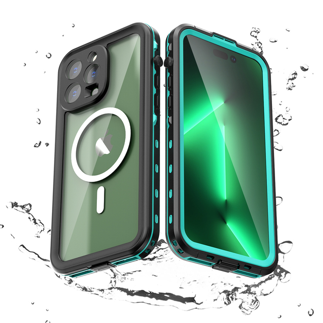 RedPepper 360 Degree Full Protection Mobile Cover Waterproof Phone Case For iphone 11 12 13 14 15 16 17Pro Max