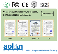 Caractéristique de pulvérisation intelligente de point ab de vol automatique de sécurité élevée de construction agricole fiable de fibre de carbone de pulvérisateur de bourdon