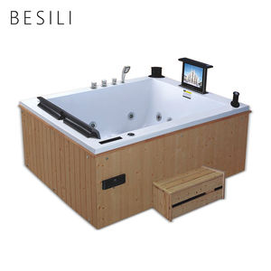 <span class=keywords><strong>Bañera</strong></span> de hidromasaje para 8 personas, <span class=keywords><strong>bañera</strong></span> de hidromasaje para exteriores, piscina de hidromasaje china - Product Image 5