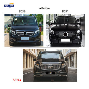 Bộ bodykit trước và sau GUGO dành cho MERCEDES-BENZ V Class W447 2016-2023 NÂNG CẤP lên cản V M, phụ tùng ô tô chất lượng cao - Product Image 2