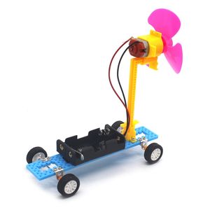 Jouets éducatifs STEM OKYN-G5512, kit d'assemblage de voiture à vent électronique DIY pour enfants et adolescents - Product Image 3