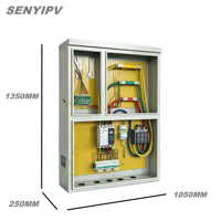 Boîtier de distribution combiné 400A, équipé de composants électriques CHINT et TENGEN, boîtier de distribution connecté au réseau