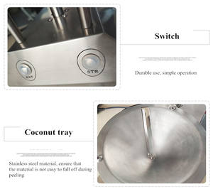 เครื่องปอกมะพร้าวสีเขียวเครื่องปอกมะพร้าวอัตโนมัติ - Product Image 4