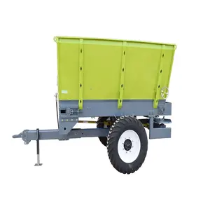 8ton Tractor trailed barnyard manure spreader and distributor