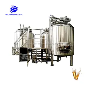 Equipamento de cerveja escala pequena com tanques de fermentação de aço inoxidável para planta de cerveja