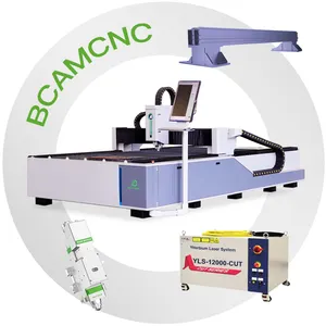 Bcamcnc máquina de corte a laser, para folha de aço 2mm máquina de corte a laser de aço inoxidável