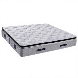 Materasso Ortopedico Trapuntato Bianco Traspirante con Molle Insacchettate, Materasso Contemporaneo a Doppia Faccia <span class=keywords><strong>per</strong></span> Appartamenti, Hotel e Camere da <span class=keywords><strong>Letto</strong></span> - Product Image 1