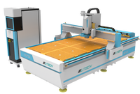 Router CNC UTECH Serie SOFIA con Cuchilla Oscilante CCD para Corte de Acrílico Publicitario