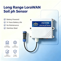 Capteur de pH du sol LoRaWAN sans fil 3-en-1 pour l'agriculture intelligente IoT