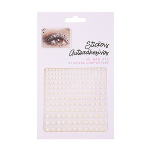 Joyas Faciales para Festivales de Música, Tatuajes Temporales de Perlas, Adhesivos de Piedras y Acrílico para Accesorios de Maquillaje de Fiesta - Product Image 4
