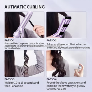 2025 Professional Ceramic <strong>Curling</strong> Iron Set Long Clamp PTC Electric Heater Portable for Home Use Women's Portable <strong>Curling</strong> Iron - Product Image 3