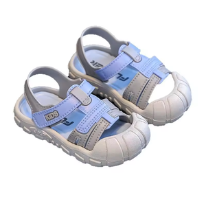 Nouvelles sandales d'été 2025 pour garçons, chaussures de marche de style plage, sandales respirantes pour enfants, chaussures de sport pour enfants - Product Image 5