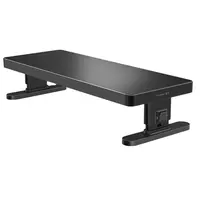 Supporto per monitor regolabile in altezza da tavolo in metallo con staffa per riser per computer singolo Vaydeer