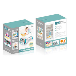 2 in 1 di attività di fitness bambino altalena sedia elettrica per il salto - Product Image 5