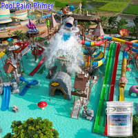Apprêt et peinture d'étanchéité pour revêtement de piscine époxy étanche pour piscine, parc aquatique et sol, toit de l'usine de peinture de piscine