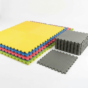 Tapete de Ejercicio Impermeable de Espuma EVA Encastrable de 60x60cm con 2cm de Grosor para Taekwondo y Uso Doméstico - Product Image 4