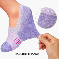 Chaussettes de course invisibles pour femmes certifiées BSCI Oeko-Tex, vente en gros, sur mesure, coupe basse, invisibles, fabriquées en usine