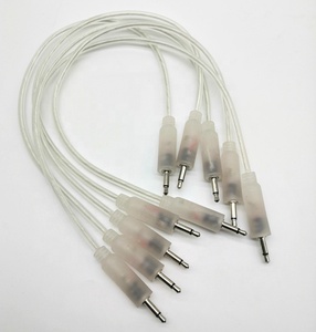 Tùy Chỉnh Logo Hơi Trong Suốt TPE Cáp 3.5M Mono Đến 3.5 Mét Modular Synth Mono Eurorack Vá Cáp Với Ánh Sáng Led 12V - Product Image 4