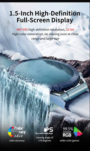 Montre connectée tendance 2026 ZD5 Ultra <span class=keywords><strong>Mate</strong></span>, mode multisports, gestion de la santé, suivi de la forme physique, assistant vocal IA, gel de silice, unisexe - Product Image 3