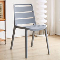 Chaise de mariage économique et simple, chaise de salle à manger d'extérieur, chaise de jardin en plastique, chaise Beam