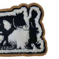 Fabricant de gros patchs de broderie en chenille personnalisés à coudre pour vêtements, sacs et serviettes