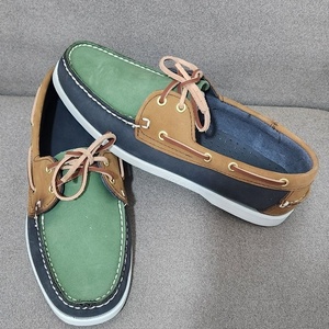Mocassins et <span class=keywords><strong>chaussures</strong></span> <span class=keywords><strong>bateau</strong></span> pour hommes en cuir nubuck, résistants à l'usure, à plateforme, décontractés, mode, confort pieds nus, coupe basse, OEM ODM - Product Image 5