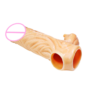 Lingxiao Soft TPE Male Dildo High-Intensity Adult Sex Products Clitoris Simulation Toy Sets for Male and Female Use - Product Image 2