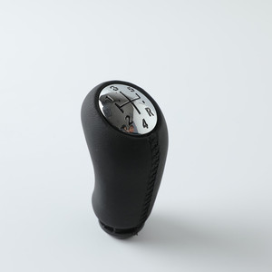 Poignée de levier de vitesse en cuir pour voiture, 5 ou 6 vitesses, boîte manuelle, pour Renault Laguna, Mégane, Clio, Kangoo 2003-2009 - Product Image 1