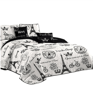 Colchas <span class=keywords><strong>de</strong></span> tamaño King para cama, juego <span class=keywords><strong>de</strong></span> edredón <span class=keywords><strong>de</strong></span> microfibra suave, ligero y estampado, venta al por mayor - Product Image 1