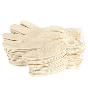 Guante OMET 33 50g Calibre 7, Multiusos, de Algodón y Poliéster, Transpirable, Sin Silicona, Antideslizante, Tejido, Reutilizable, de Seguridad, Anti-Cortes - Product Image 1