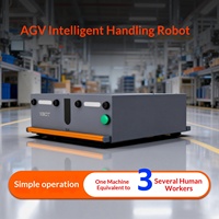 Chenghua 50KG AGV Véhicule de Transport Automatique Robot Châssis de Suivi pour Hôtels Certifié CE ISO Charge Maximale 40h