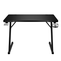 Fabricante de China Barato en forma de Z Escritorio de juegos de computadora PC Racing Mesa de pie con luz RGB Proveedores OEM
