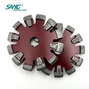 Disque de mortier soudé au laser de 17 <span class=keywords><strong>mm</strong></span> d'épaisseur, lame de scie diamantée pour le pointage des joints, pour la découpe de chauffage au sol par le sol - Product Image 3