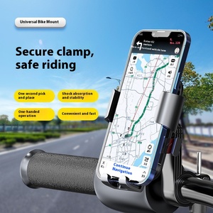 Superventas de fábrica, montaje de teléfono ABS Flexible portátil giratorio de 360 grados, liberación de bloqueo rápido, bicicleta de ciclismo al aire libre, motocicleta - Product Image 4