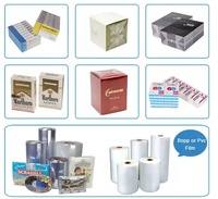 Envoltura de celofán de caja de perfume, máquina de embalaje de sellado de celofán