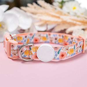 Colliers pour chiens personnalisés à prix d'usine, motifs personnalisés, toile et néoprène élégants, confortables, réglables et personnalisables - Product Image 1