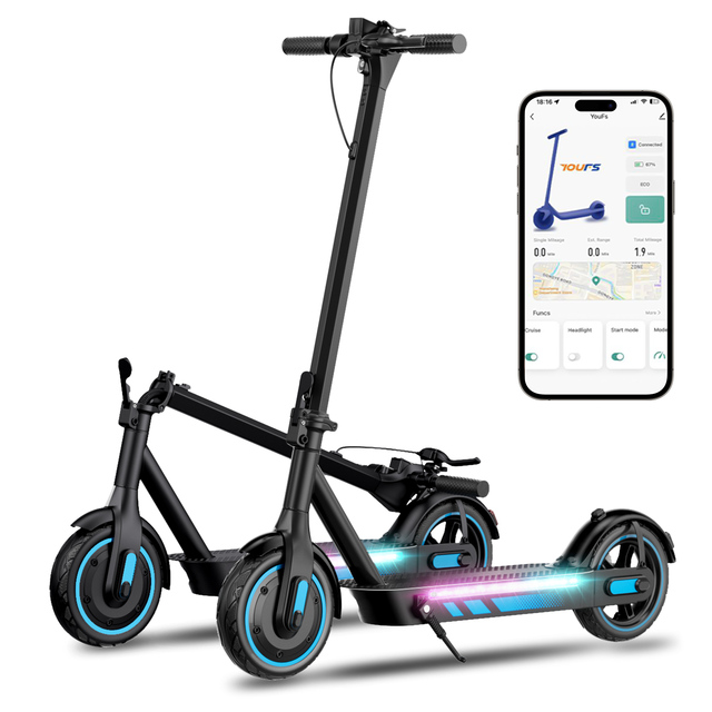 EU Stock Two Wheel Off-road Electric Scooter 15AH V10 Pro Powerful Motor Electric Scooter Adults 10 Inch E Scooter